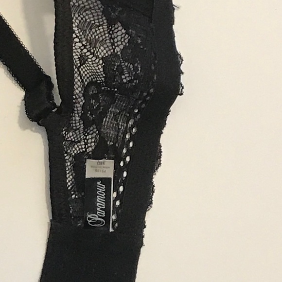 ❤️Paramour Black / Cream Bra 38D❤️ - Picture 6 of 13